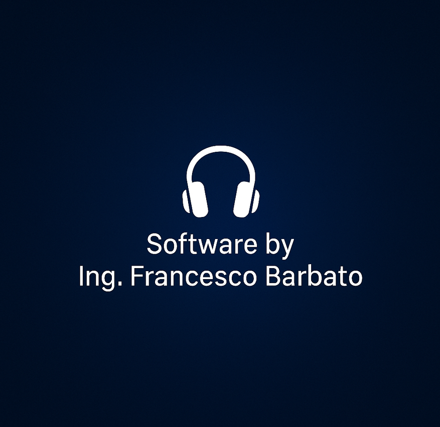 Audio/Video Transcriber — Eng. Francesco Barbato - Release 1.0